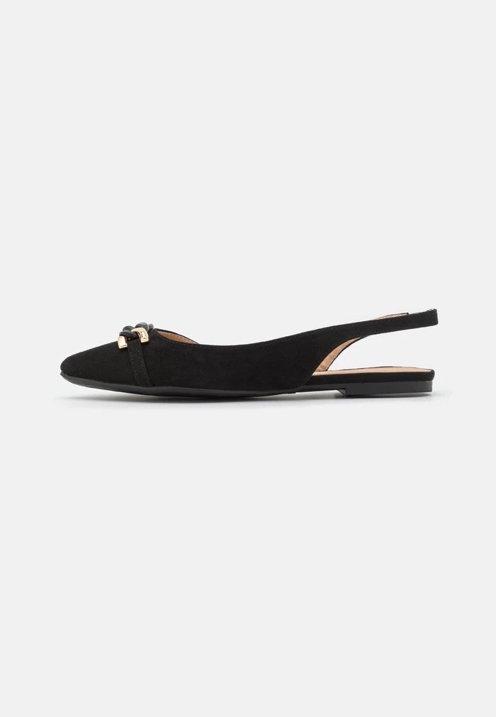 Ballerine ANNA FIELD Anna Field Ankle Strap Ballet Pumps Noir Femme | GUB-1033118